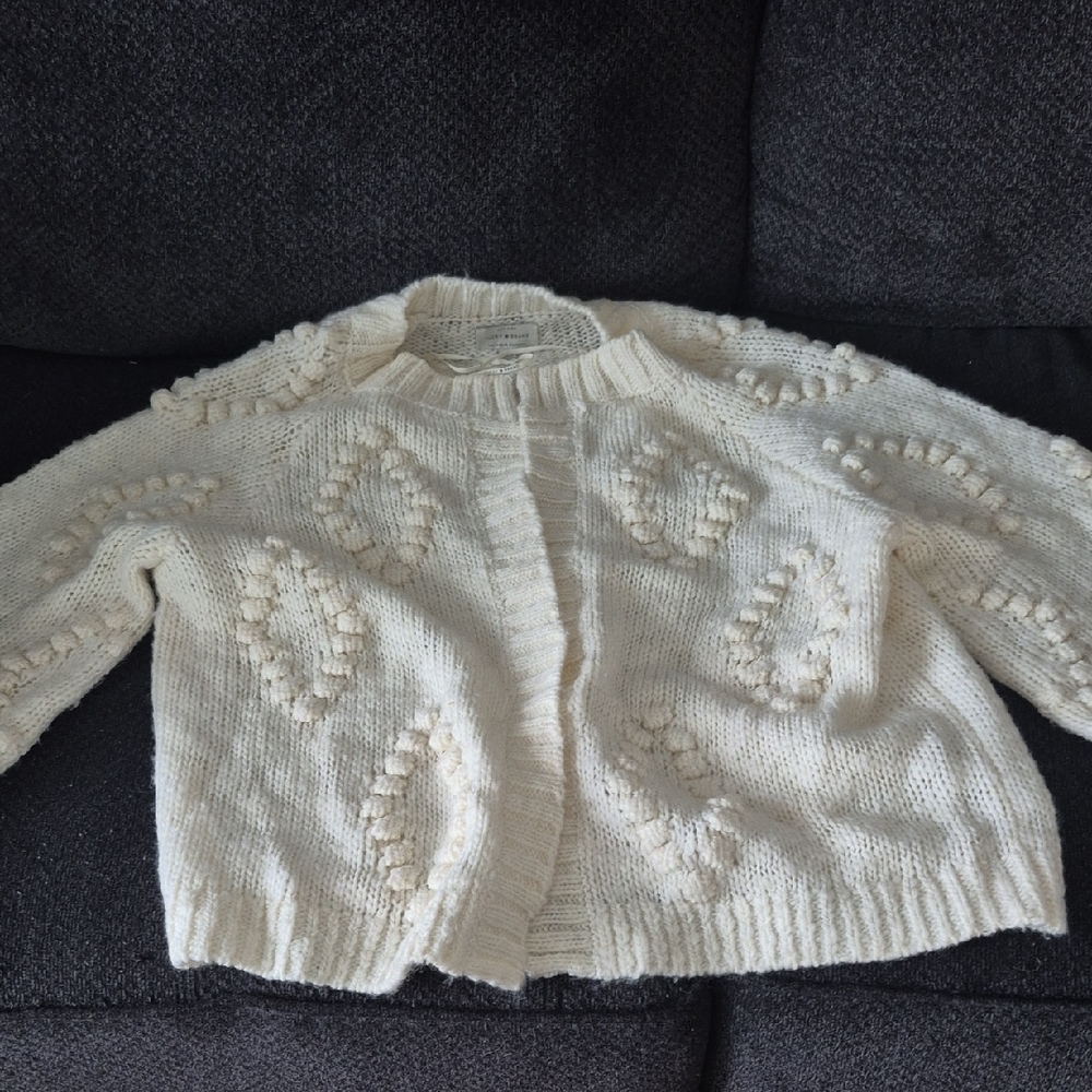 Lucky Brand Cream Women's Cardigan